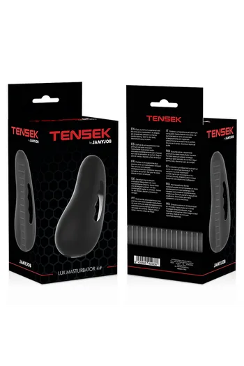 TENSEK 4 by JAMYJOB: Black Design Masturbator with Easy Grip