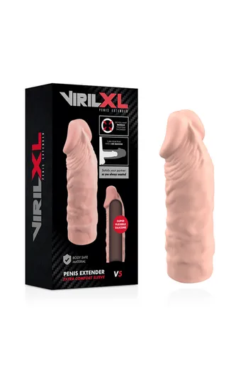 VirilXL Extension - Increase Thickness and Pleasure for Both | Penis Sleeve