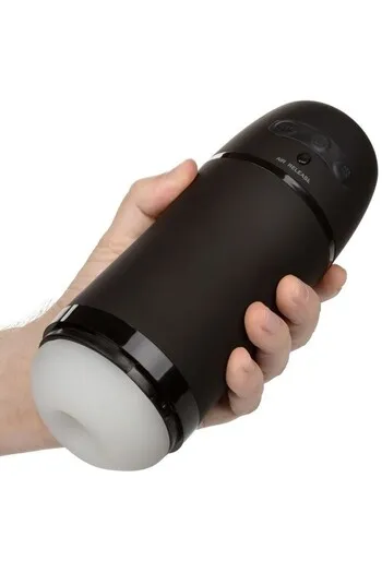 Optimum Power® Pulsar Stroker: Masturbatore Ricaricabile con Vibrazione e Suzione