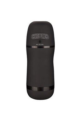 Optimum Power® Pulsar Stroker: Rechargeable Vibrating Stroker with Suction