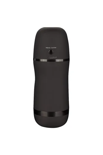 Optimum Power® Pulsar Stroker: Rechargeable Vibrating Stroker with Suction