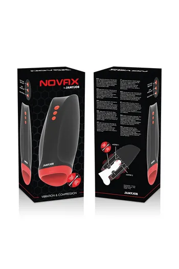 JAMYJOB Novax: Electric Male Masturbator with Suction & Vibration | Innovation in Pleasure