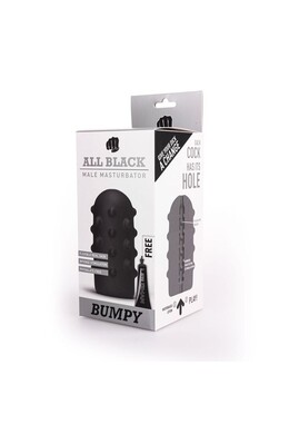 ALLBLACK Premium Masturbator - Elegant Design for Extraordinary Experiences