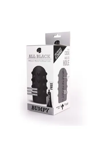 ALLBLACK Premium Masturbator - Elegant Design for Extraordinary Experiences