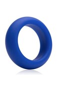 JE JOUE - ANELLO IN SILICONE BLU STRANGOLAMENTO MINIMO