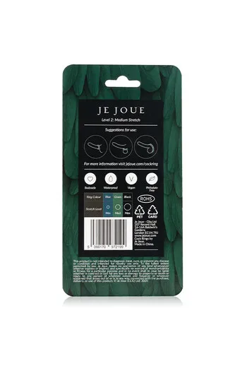 Anello di Silicone Verde per Potenziamento Maschile