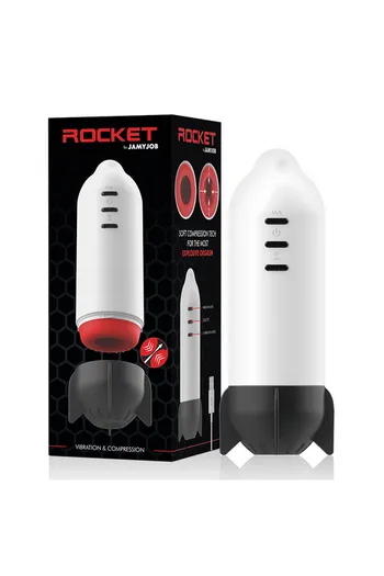 Rocket Male Masturbator: Vibration & Compression for Galactic Pleasure
