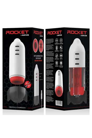 Rocket Masturbatore Maschile: Vibrazione e Compressione per Piacere Galattico