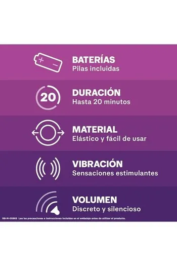 Anello Durex Intense Orgasmic Vibrations - Potenzia il Piacere di Coppia