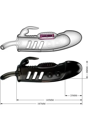 Rabbit-Shaped Penis Vibrator Sleeve | Enhance Pleasure for Both Partners