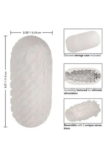 Stroker Nubby Reversibile Illimitato - Piacere Senza Fine | Calexotics