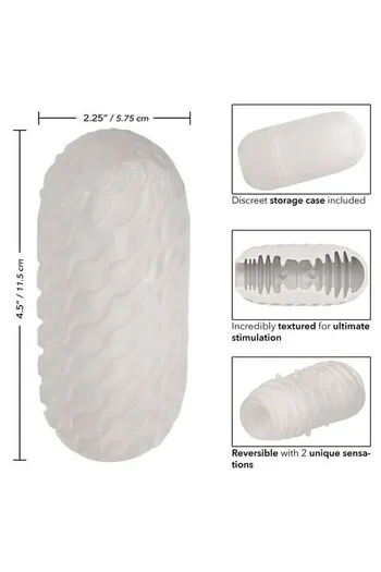 Unlimited Reversible Stroker by Calexotics - Endless Premium Pleasure