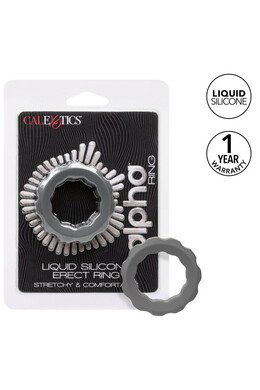 Anello Erettile in Silicone Liquido Alfa - Potenziatore di Piacere Premium
