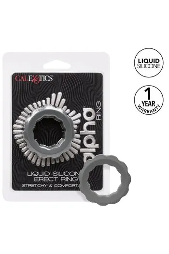 Anello Erettile in Silicone Liquido Alfa - Potenziatore di Piacere Premium