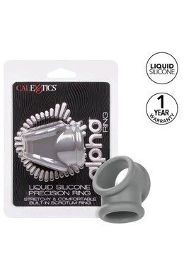 Alpha Liquid Silicone Precision Ring - Ultra Luxury Enhancer for Intense Experiences