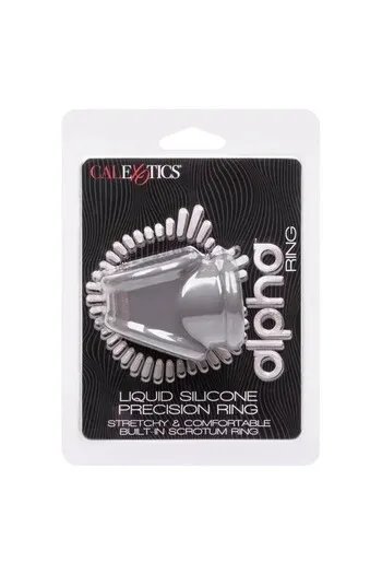 Anello di Precisione in Silicone Liquido Alpha - Potenziatore Ultra Lusso per Esperienze Intense