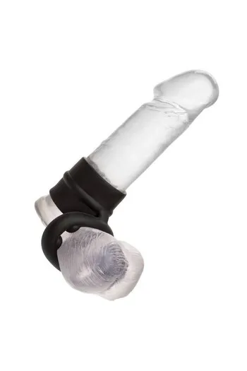 Double Magnum Alpha Liquid Silicone Enhancer Ring | Calexotics