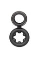 Double Magnum Alpha Liquid Silicone Enhancer Ring | Calexotics