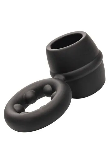 Double Magnum Alpha Liquid Silicone Enhancer Ring | Calexotics