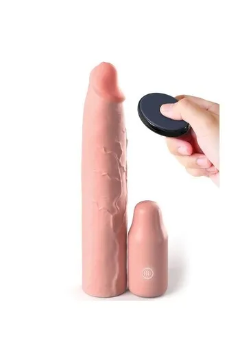 Fantasy X-Tensions Elite: Removable Vibrating Extension with Remote Control