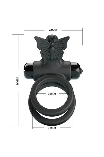 Pretty Love 10-Function Penis Ring - Powerful Vibrations for Couples
