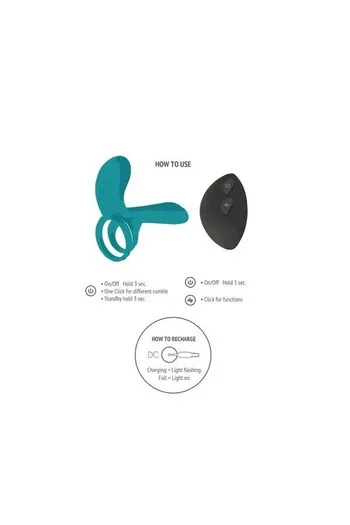 Xocoon Vibrating Ring for Couples - Simultaneous Pleasure & Prolonged Erection