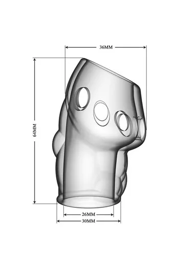 TPR Penis Sleeve: More Strength and Duration