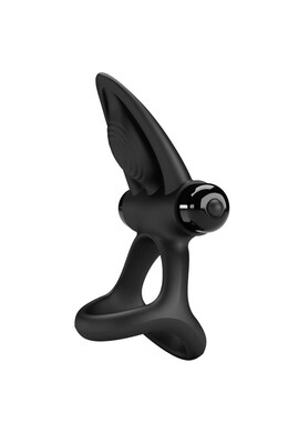 Couples' vibrating ring with 10 stimulation modes