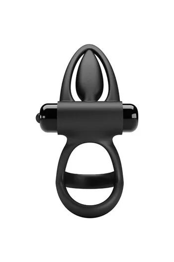 Couples' vibrating ring with 10 stimulation modes