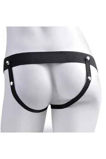 Rechargeable Hollow Strap-On with Vibration
