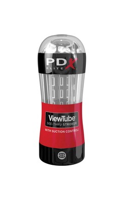 ViewTube See-Thru Stroker: Transparent Visual Stimulation for Ultimate Pleasure