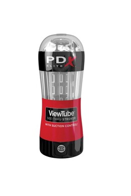ViewTube See-Thru Stroker: Transparent Visual Stimulation for Ultimate Pleasure