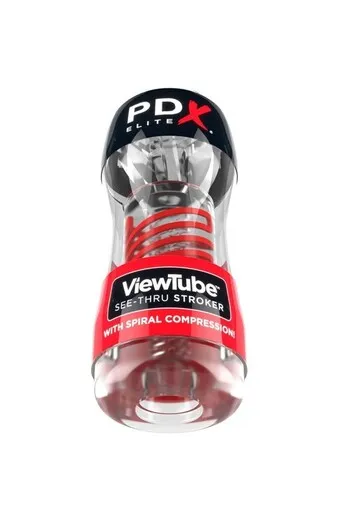 ViewTube 2 See-Thru Stroker - Transparent Visual Stimulation | Pipedream
