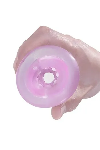 Masturbatore Trasparente con Spirale Rotante