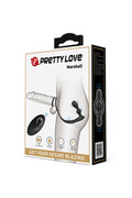 Anello Penieno con Plug Anale Vibrante e Telecomando - Pretty Love