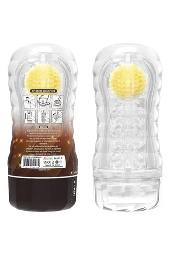 Masturbation Cup with Wheels - Intense and Satisfying Male Experience