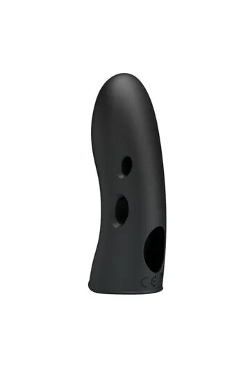Pretty Love Silicone Finger Sleeve with Electrostimulation - 7 Functions
