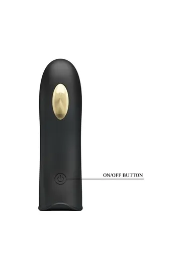 Pretty Love Silicone Finger Sleeve with Electrostimulation - 7 Functions