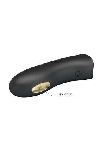 Pretty Love Silicone Finger Sleeve with Electrostimulation - 7 Functions