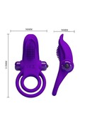Anello Vibro per Pene in Silicone - 10 Modalità