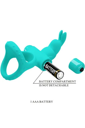 Anello Vibro Bunny Pretty Love - Vibrazioni Silenziose per Intimità Intensificata