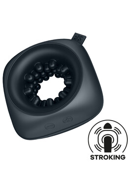 Satisfyer Ring Stroker: Compact Vibrating Masturbator for Men