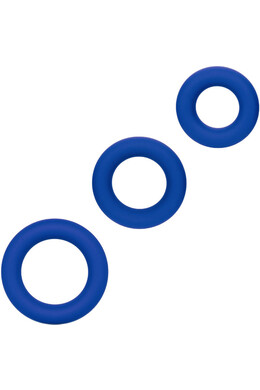 Admiral Universal Penis Rings - Set of 3 Liquid Silicone Enhancers | CalExotics