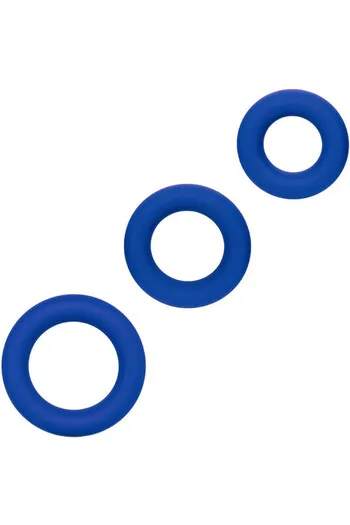 Admiral Universal Penis Rings - Set of 3 Liquid Silicone Enhancers | CalExotics