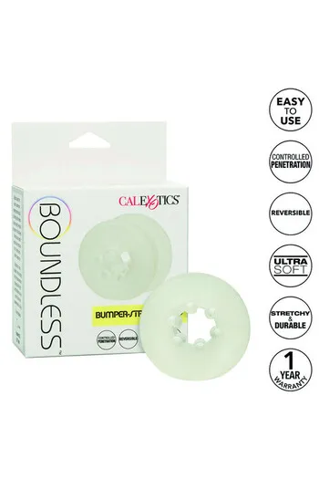 Boundless Bumper-Stroker Ring: Anello Versatile per Piacere Intimo | CalExotics