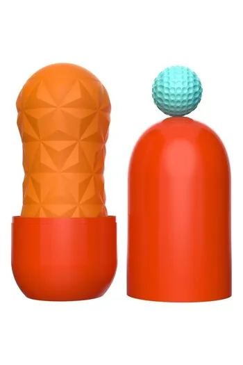 Masturbatore Trasparente Rotante con Spirale - Nuova Sensazione di Piacere