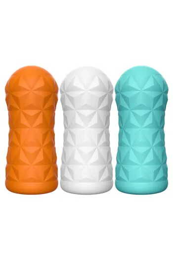 Transparent Rotating Masturbator with Spiral and Stimulating Ball - Pretty Love