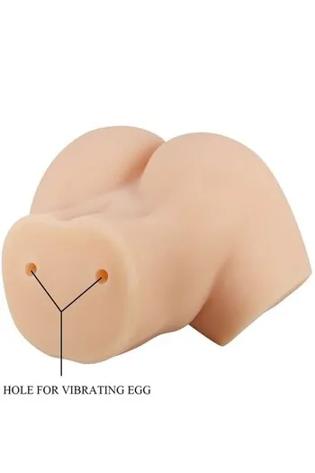 Realistic Double Entry Masturbator - Vagina and Anus | Crazy Bull