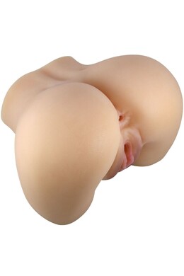 Realistic Double Entry Masturbator Vagina and Anus - Crazy Bull