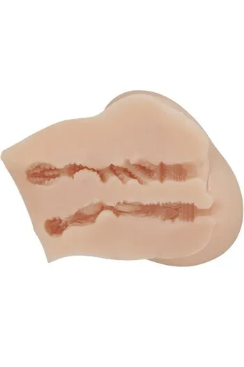 Realistic Dual-Channel Masturbator with Vibration - Crazy Bull